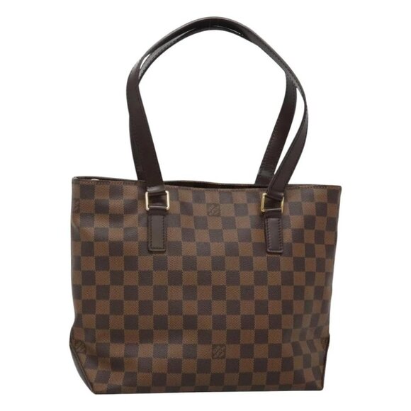 LOUIS VUITTON Damier Ebene Cabas Piano Tote Bag